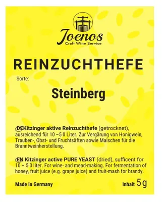 Immagine prodotto di Joenos Kitzinger: lievito per la propagazione, lievito secco attivo per vino e idromele, 5g, prodotto e distribuito esclusivamente, Germany