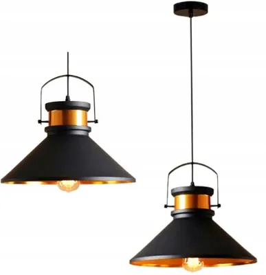 Image de Lampe à suspendre Lampe de plafond Lustre E27 Rétro