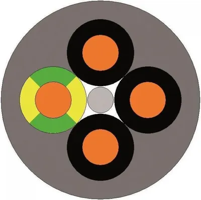 Image de LAPP ÖLFLEX® CLASSIC 110 Steuerleitung 4 G 1.50 mm² Grau 1119304-100 100 m (1119304-100)