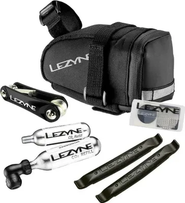 Produktbild von Lezyne A1115272, Fahrradtasche, Nylon, Schwarz, 0,5 l, 130 mm, 60 mm