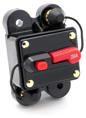 Automatische Sicherung 250A Automat Automatik Schalter Auto KFZ 12V / 24V – Produktansicht