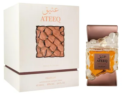 Obrázok produktu pre Nusuk Ateeq čistý parfém unisex 100 ml
