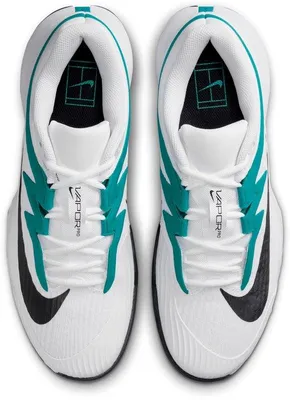 Image de Chaussures de tennis Nike Vapor Pro 3 HC pour hommes, couleur blanc/vert, taille 44,5