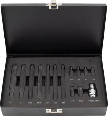 Immagine prodotto di Set di chiave a bussola e punte Ribe, 14 pezzi Kroftools