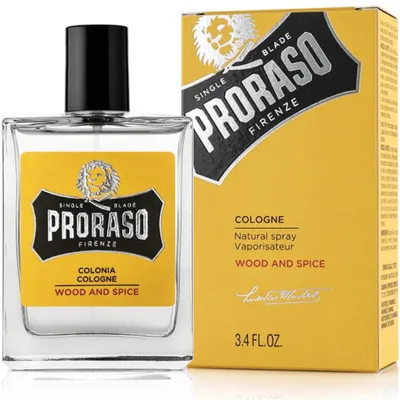 Productafbeelding van Proraso Spray, Proraso Wood & Spice Eau de Cologne, 100 ml