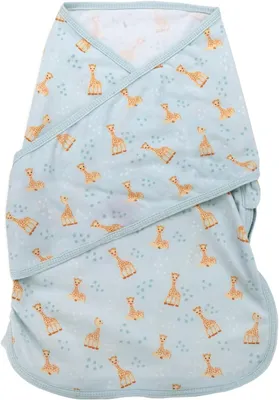 Produktbild von BlissSnug Baby Pucksack 2er-Set – Baumwolle – Pucktuch mit Reißverschluss für Neugeborene 0–3 Monate