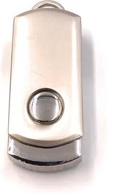 Produktbild von Onwomania Metallbox klappbar silber Funny USB Stick 8 GB USB 2.0