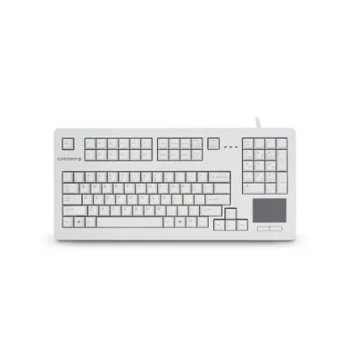 Produktbild von CHERRY TouchBoard G80-11900, Volle Größe (100%), Kabelgebunden, USB, Mechanischer Switch, QWERTY, Grau