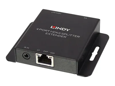 Produktbild von LINDY Extender & Splitter HDMI & IR Cat6 Loop Out 4 Port 50m