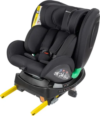 Produktbild von Bebeconfort EvolveFix Plus i-Size, Autositz 360 Drehbar, 0-12 Jahre, 40-150 cm, ISOFIX Kindersitz Drehbar, 10 Kopfstützenpositionen, Black Mist