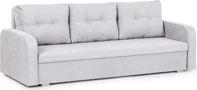 Produktbild von BERLIN 3-Sitzer-Sofa mit Schlaffunktion - Hellgrau