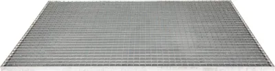 Produktbild von Gitterrostpodeste 30 x 30 mm, feuerverzinkt - Länge: 1500 mm, Breite: 1000 mm