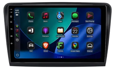Immagine prodotto di Autoradio Android 128GB 10'' per Skoda Superb (2008–2015) con CarPlay, Android Auto, Navigatore GPS, Bluetooth, WiFi, DSP, DAB+, RDS, SWC