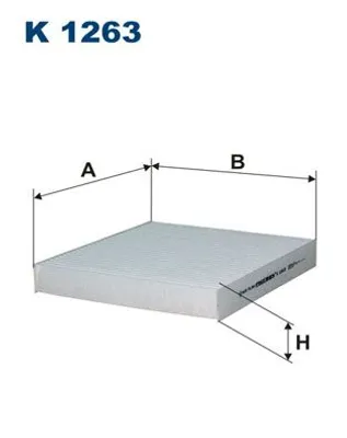Produktbild von Filter Innenraumluft Partikelfilter