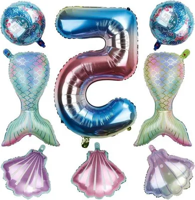 Immagine prodotto di Decorazioni con palloncini n. 5 per la festa di compleanno di una bambina