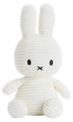 Zdjęcie produktu dla Miffy sztruksowa biała - 23 cm