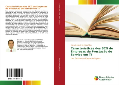 Produktbild von Características dos SCG de Empresas de Prestação de Serviço em TI: Um Estudo de Casos Múltiplos