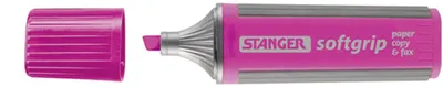 Productafbeelding van Stanger 180104000 Softgrip Markeerstift, roze