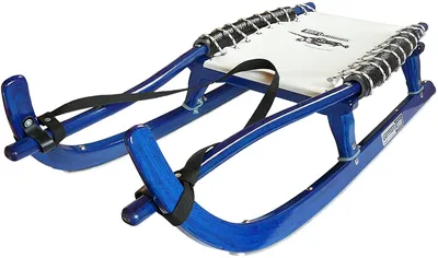 Immagine prodotto di Slittino GL 105 cm colore blu, fettuccia, acciaio inox