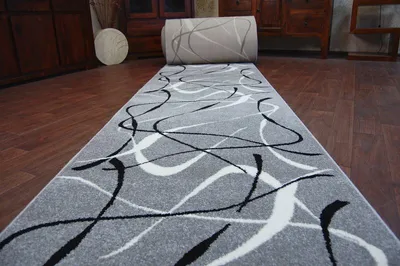Produktbild von Chodnik SILVER CHOCO  70 cm szary 70x170 cm