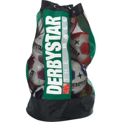 Produktbild von DERBYSTAR Ballsack für 10 Bälle sportdeal24 Logo grün