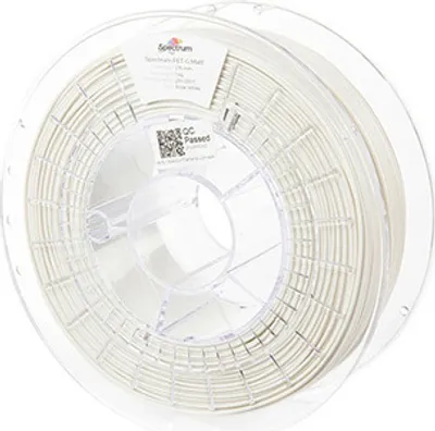 Immagine prodotto di Filamento 3D Spectrum, PET-G Matt, 1,75 mm, 1000 g, 80544, bianco polare