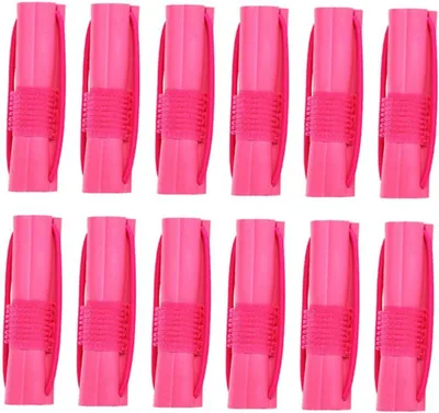 Produktbild von 12 Schwamm-Haarwickler für einfaches Styling, leicht und handlich für den Heimgebrauch und sanfte Locken