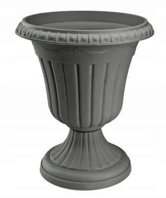 Produktbild von Garten Kunststoff Blumentopf Graphit 43x37 cm