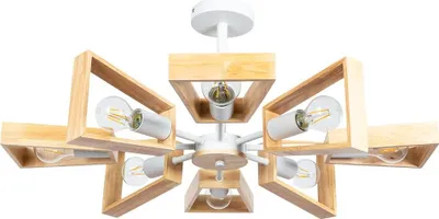 Produktbild von ARTE LAMP Hängelampe – Deckenleuchte für Vorraum mit drei weißen Metall-Lampenfassungen und Lampenschirmen – Hängeleuchte LED mit Kabel.Color:Schwarz,Size:3