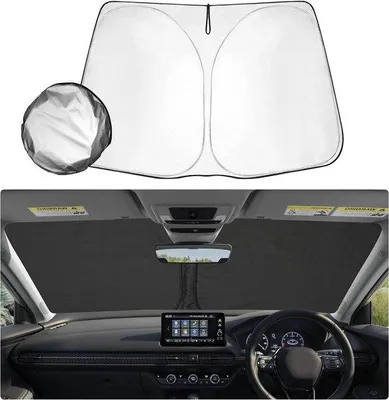 Immagine prodotto di Parasole per Honda HR-V, protezione dai raggi UV e dal calore, accessorio per auto da applicare al parabrezza