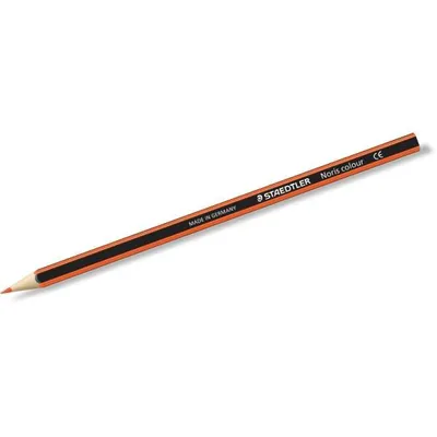 Produktbild von STAEDTLER® Buntstift Noris® colour, Minenstärke 3 mm, Härtegrad weich, Schaftform Sechskant hohe Bruchfestigkeit, orange