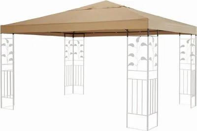 Image de Toile de remplacement pour pavillon 3x3 - Toile de remplacement pour tente