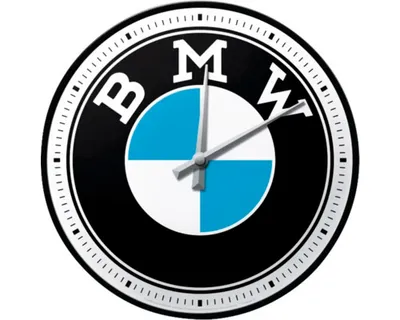 Image de Nostalgic-Art - Horloge murale - BMW - Logo BMW