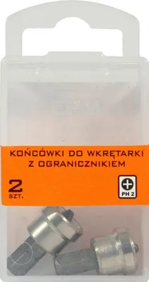 Produktbild von Schraubenbit 25 Mm Mit Anschlag, 2 Stück, Ph2 – E-400-0379