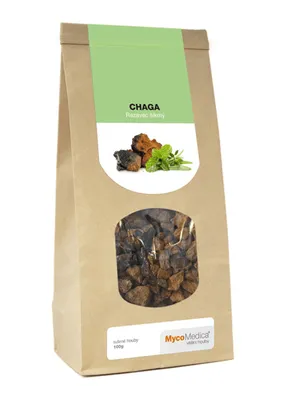 Obrázek produktu pro MycoMedica Chaga sušená 100 gramů