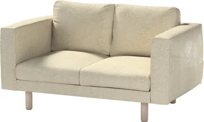 Produktbild von Dekoria Bezug für Norsborg 2-Sitzer Sofa, beige-golden, Norsborg 2-Sitzer Sofabezug