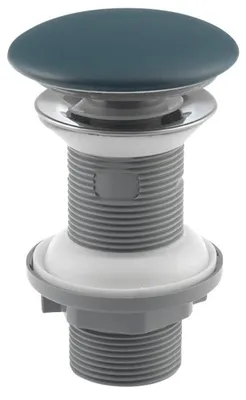 Zdjęcie produktu dla Zestaw odpływowy 5/4” click-clack, ceramiczna zatyczka, H.20-70 mm, zielony matowy benzyna