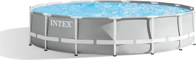 Immagine prodotto di Piscina "Prism Frame" Rotonda C/Telaio Portante C/Pompa Cm.457X107H. - capacità lt.14614 - peso kg.66,4 (26724)