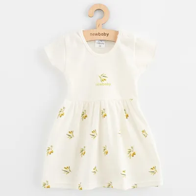 Imagen del producto de Conjunto de ropa para bebé de algodón orgánico, marca New Baby, color oliva, talla 56 (0-3 meses)