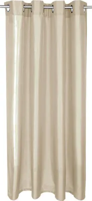 Immagine prodotto di Tenda opaca con occhielli (tortora chiaro) in 140x245cm (larghezza x altezza)