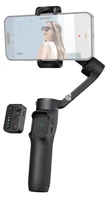 Produktbild von hohem iSteady X3 SE Tragbarer 3-Achsen-Smartphone-Gimbal-Stabilisator Faltbarer Telefon-Vlog-Gimbal Anti-Shake Smart Tracking Eingebauter Akku mit Mini-Stativ Abnehmbare Fernbedienung 300 g Tragkraft Ersatz fuer iPhone 16/15/14/13/12/11