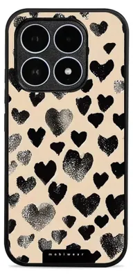 Produktbild von Handyhülle für Xiaomi 17, Mobiwear Glossy Case, Beige Liebe