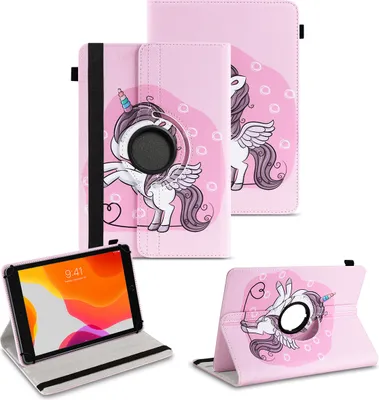 Produktbild von Schutzhülle für Oukitel OT8 OT9 OT11 OT12 Tablet Hülle Tasche 360 Grad DrehbarFarben:Motiv 16