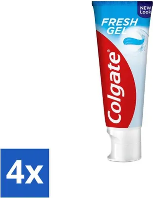 Produktbild von Colgate Zahnpasta Fresh Gel 75 ml - Vorteilspack - 4 Stücke