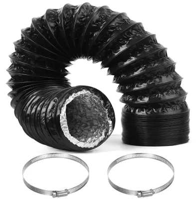 Imagen del producto de Manguera de desagüe de 100 mm x 2,5 m, tubo de ventilación para aires acondicionados portátiles