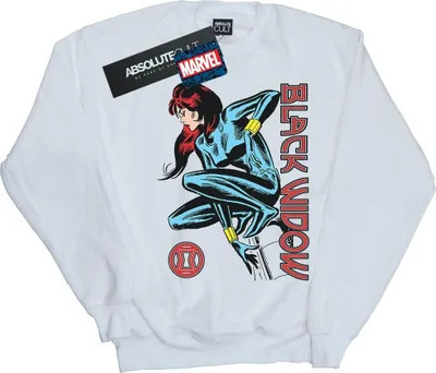 Produktbild von Marvel - "In Action" Sweatshirt für Herren BI42109 (M) (Weiß)