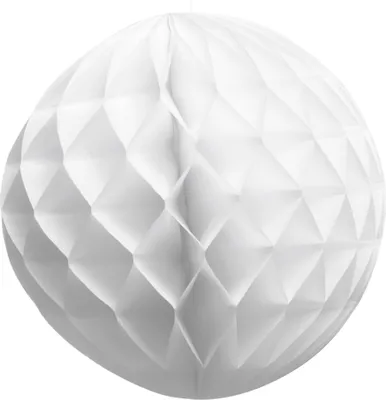 Produktbild von Wabenball Weiß 25 cm Papier - Einheitsgröße