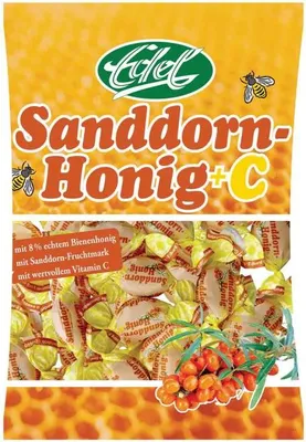 Produktbild von Edel Sanddorn-Honig + Vitamin C 90g