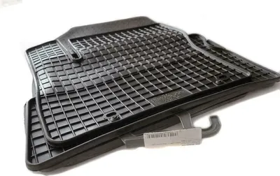 Produktbild von Gummimatten für Ford (Focus) C-Max / Grand C-Max (2003) Gummi Fußmatten Allwetter Gruchsneutral 4-teilig Schwarz
