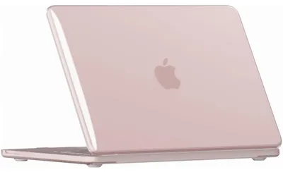 Produktbild von Mobigear Crystal Case Schutzhülle für MacBook Neo 13 Zoll (2026), Hartschale, MacBook-Hülle - Pastellrosa - Modell A3404